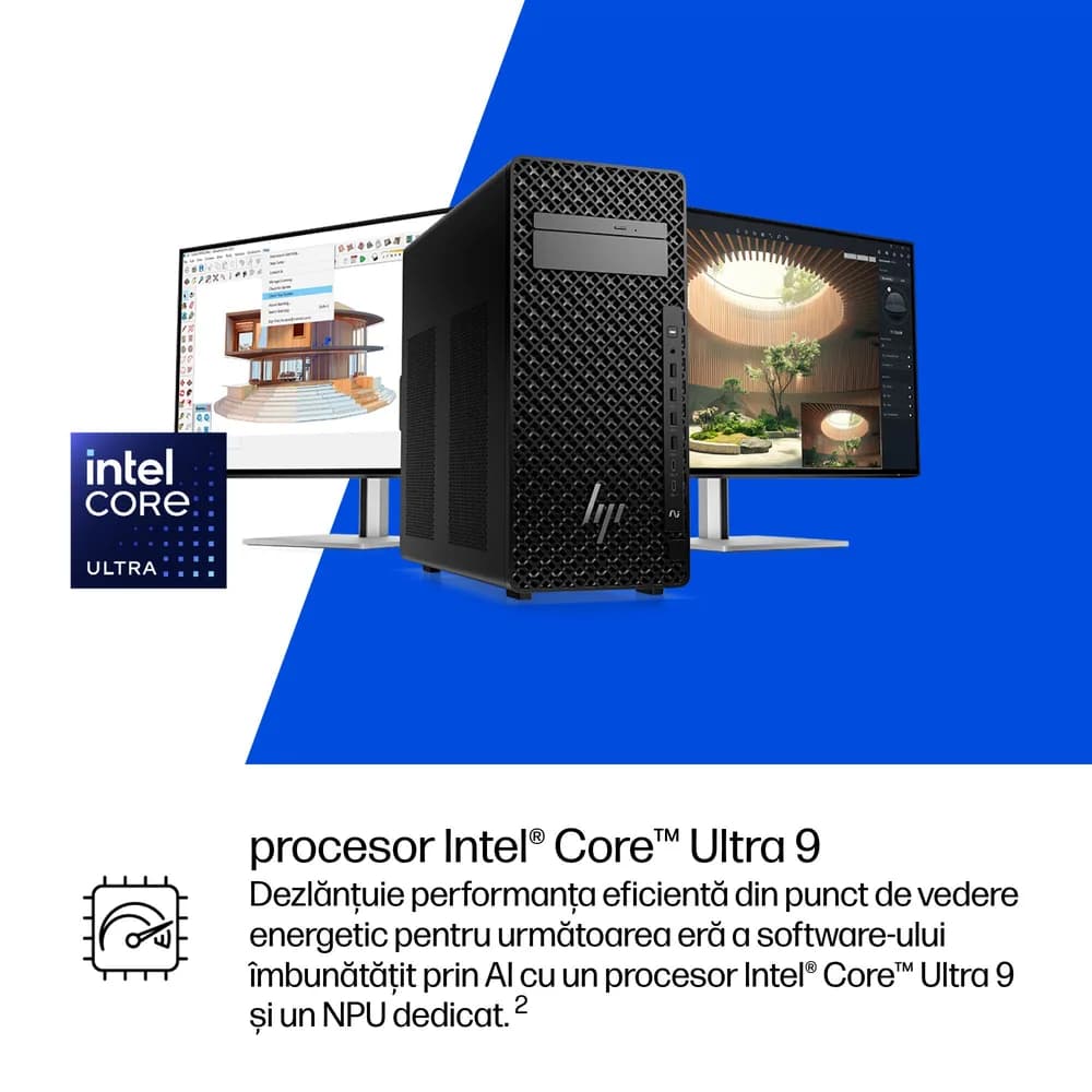 PC Z2 TOWER G1I CU9-285K/64GB/1TB W11P D06G8ET HP"D06G8ET" — miniatură