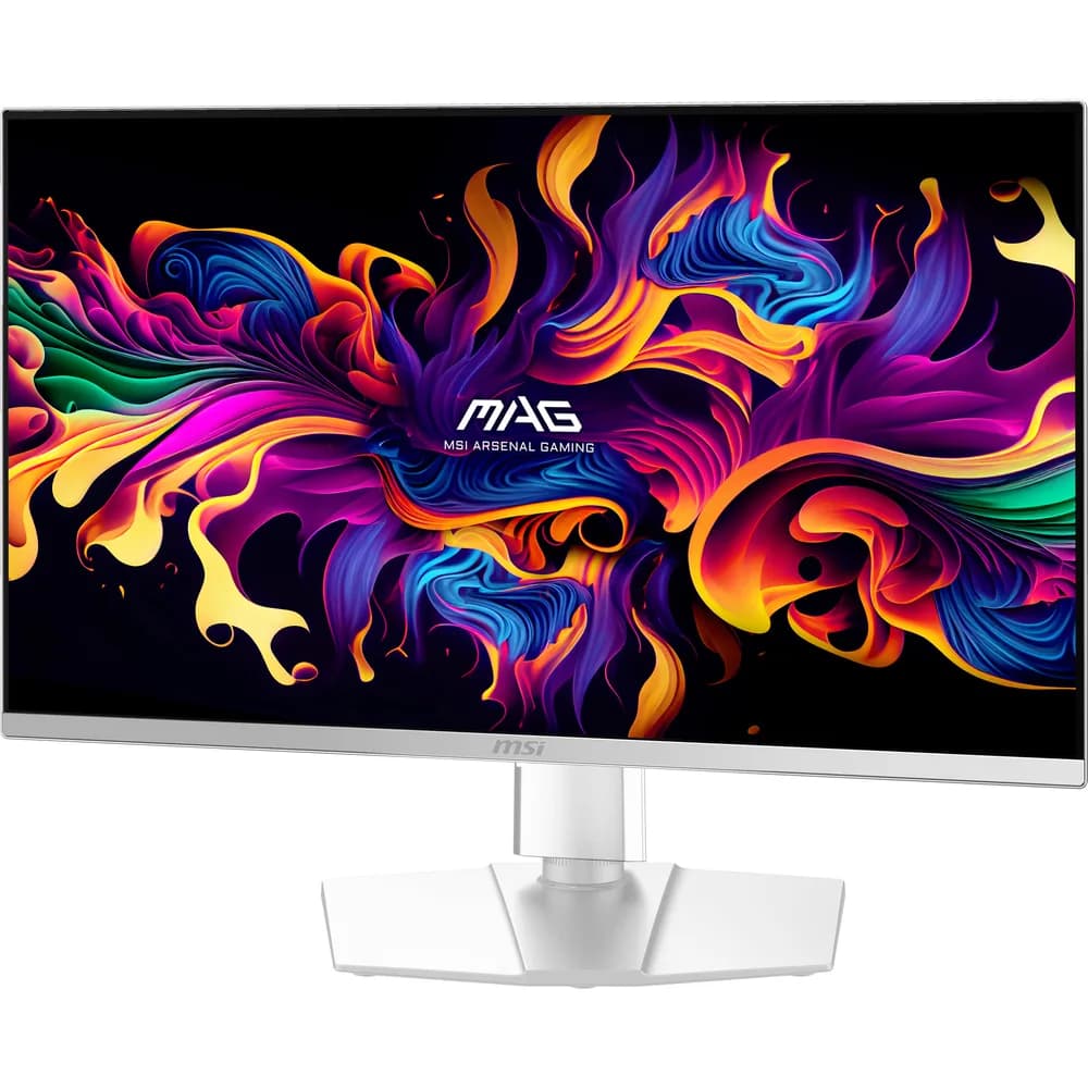 Monitor Gaming QD-OLED MSI 26.5" MAG 272QPW QD-OLED X28, WQHD (2560 x 1440), HDMI, DisplayPort, Pivot, 280 Hz, 0.03 ms (Alb) "MAG 272QPW QD-OLED X28" — miniatură
