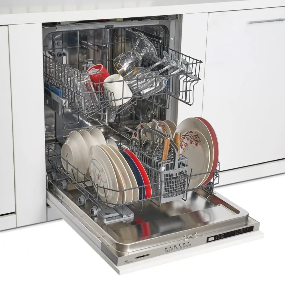 MASINA DE SPALAT VASE INCORPORABILA HEINNER HDW-BI6006IE++ — miniatură