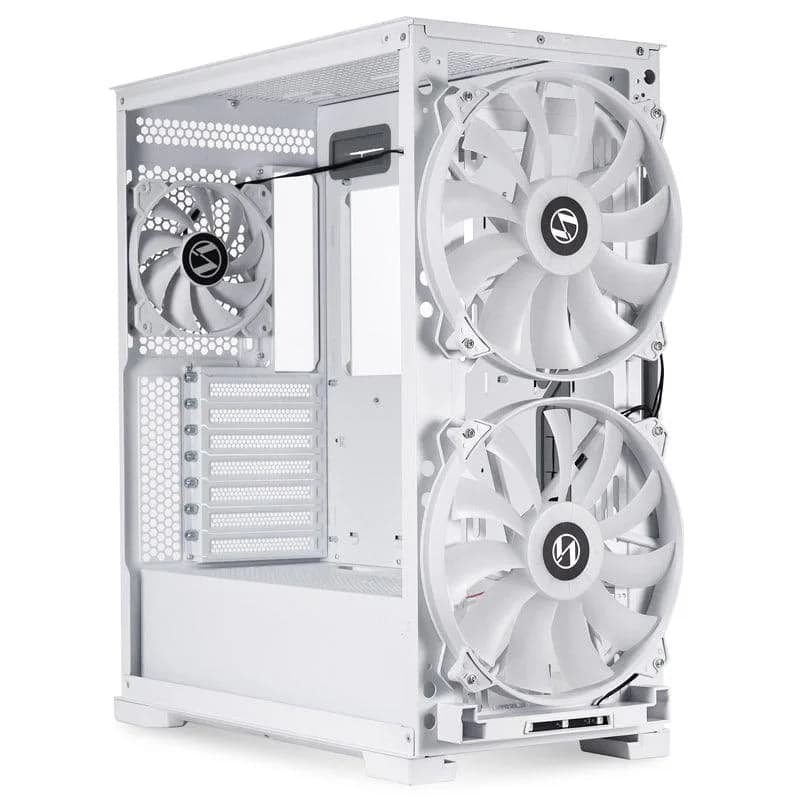 Carcasa LIAN LI LANCOOL 215, RGB, Mid Tower, White — miniatură