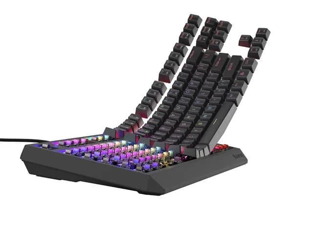 Tastatura Mecanica Gaming Genesis Thor 230 TKL, RGB, USB, negru — miniatură