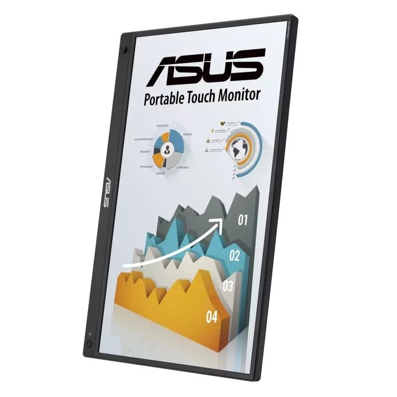 Monitor Consumer ASUS MB16AHT, 15.6", 1920 x 1080 pixeli, Touchscreen, Black — miniatură