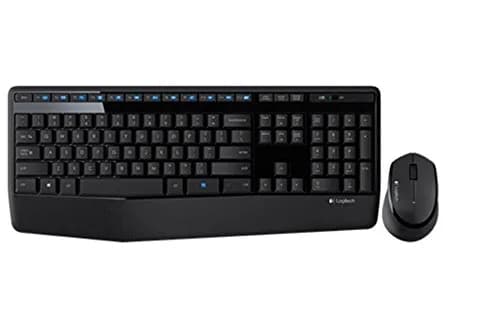 KIT wireless LOGITECH, tastatura wireless + mouse wireless, black, "MK345" "920-006489"