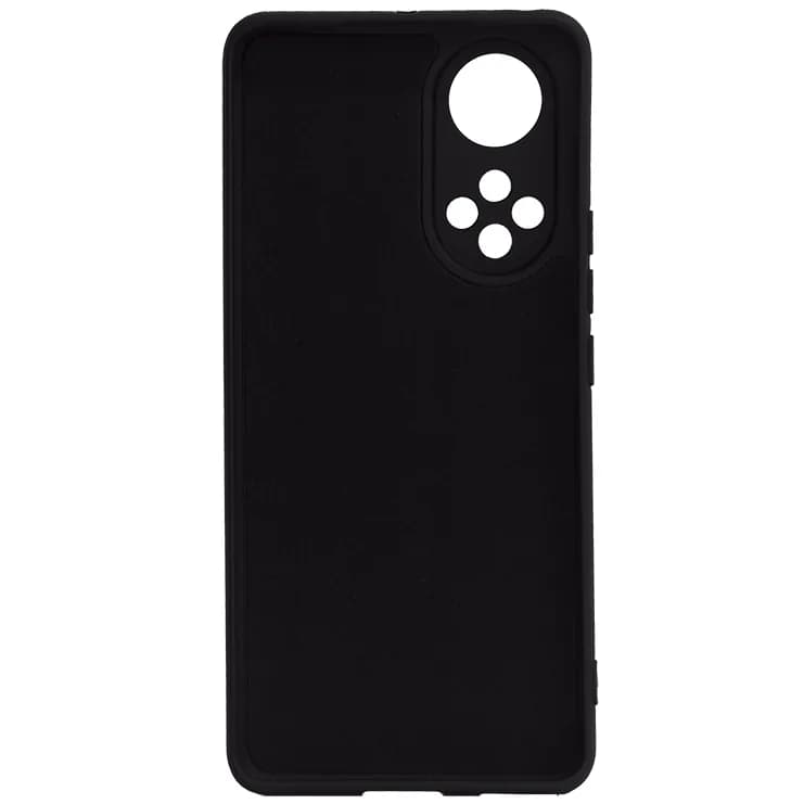 Husa Huawei telefon Nova 9, negru, tip back cover, material flexibil silicon + interior cu microfibra, "SPPC-HU-N9-SLK" — miniatură