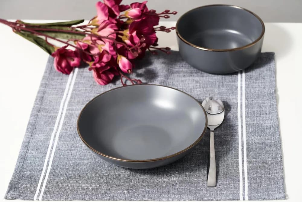 FARFURIE ADANCA CERAMICA 20 CM, CALYPSO,ART OF DINING BY HEINNER — miniatură
