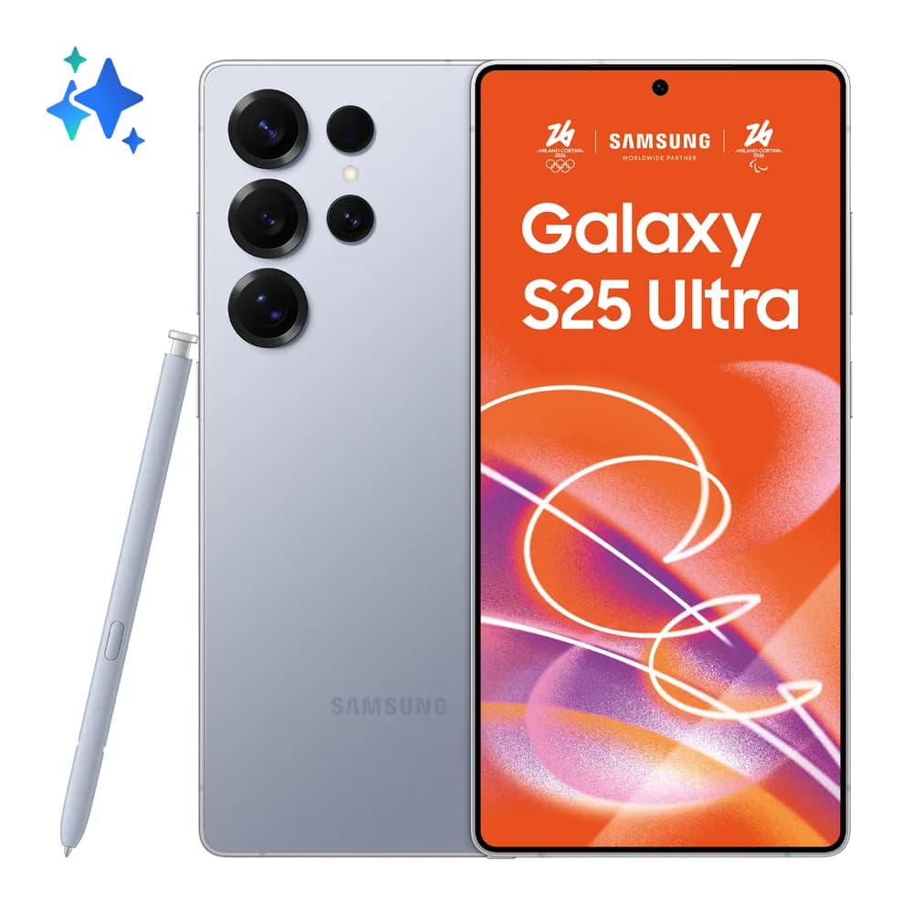 Smartphone Galaxy S25 Ultra 1TB 12GB RAM 5G Dual SIM Titanium SilverBlue "SM-S938BZBHEUE"