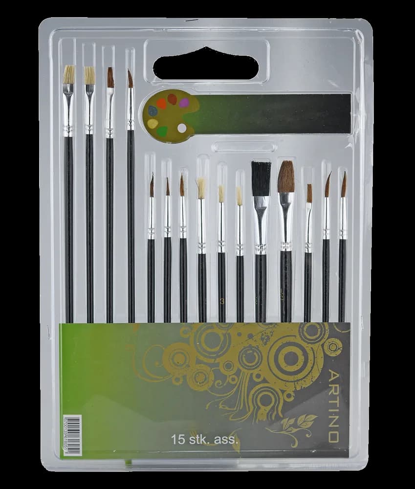 Accesoriu imprimantă 3D Acrylicos Vallejo Brush set 15 buc