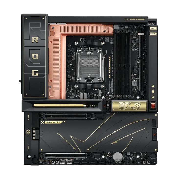 MB AMD X870E SAM5 E-ATX/CROSSHAIR X870E EDIT 20 ASUS"ROG CROSSHAIR X870E EDITION 20" — miniatură