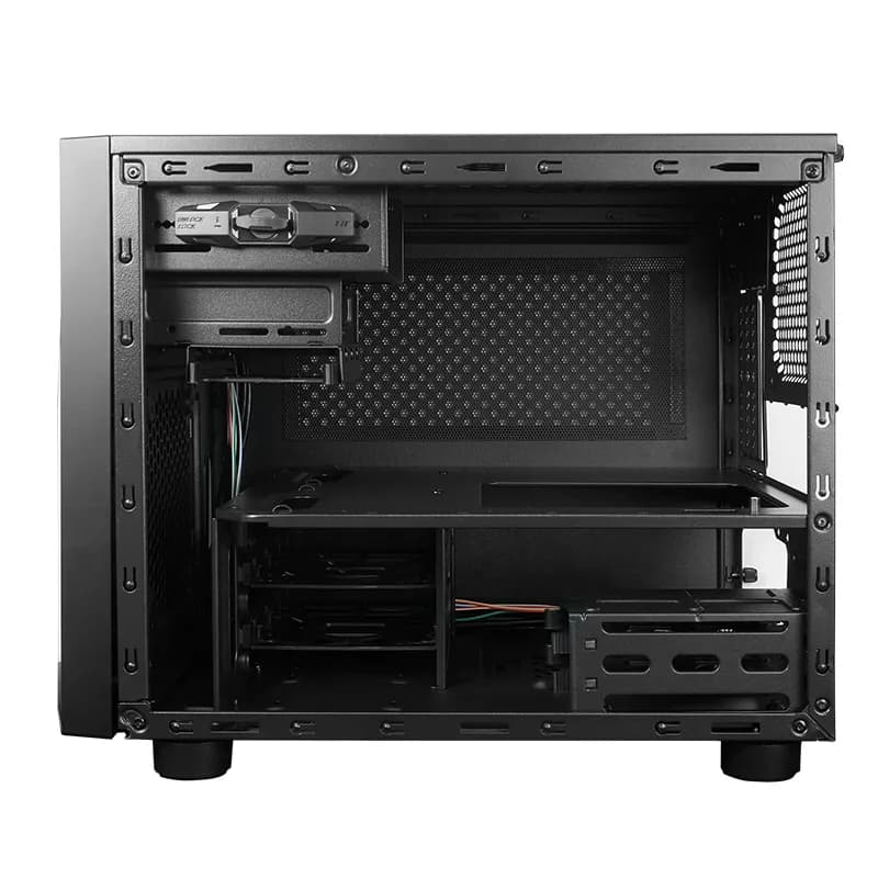 CARCASA CHIEFTEC, Mini Tower, mATX, "GAMING CUBE 02", fara sursa, USB 3.0 x 2, Jack 3.5mm x 2, mesh, "CI-02B-OP" — miniatură