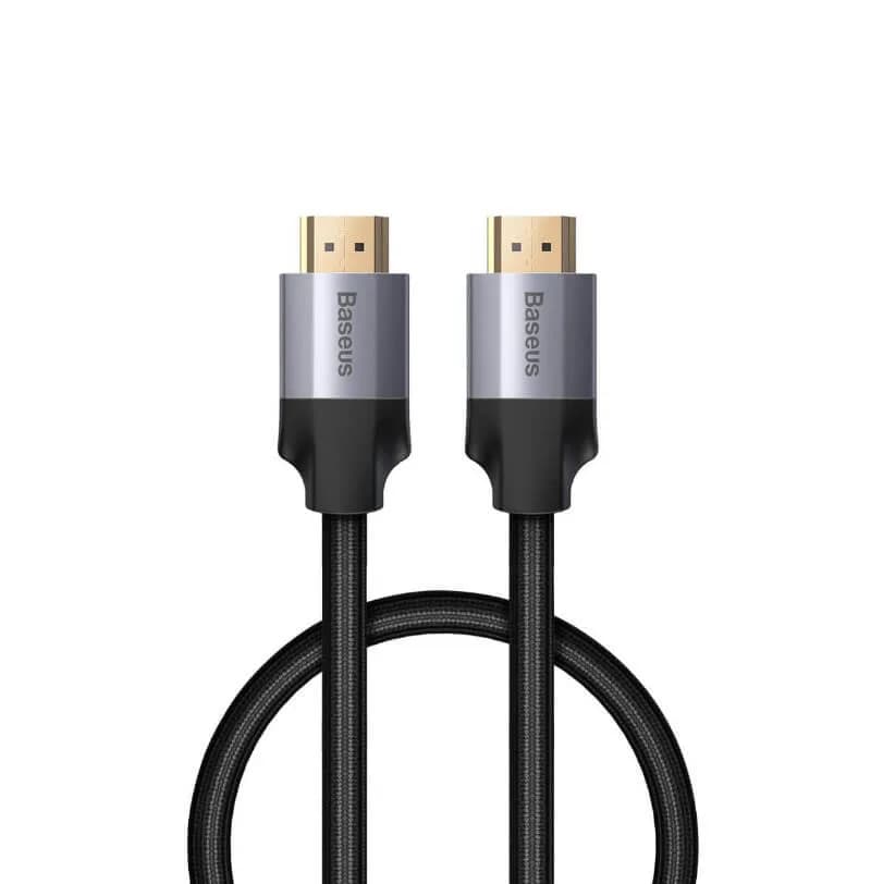 Cablu HDMI2.0 Baseus 4K@60Hz, 5m, Enjoyment Series, gri inchis