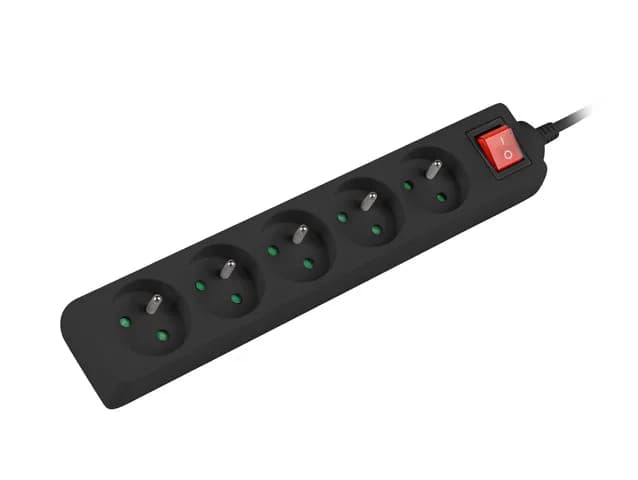 Prelungitor Lanberg 5 prize negru "PS1-05E-0300-BK"