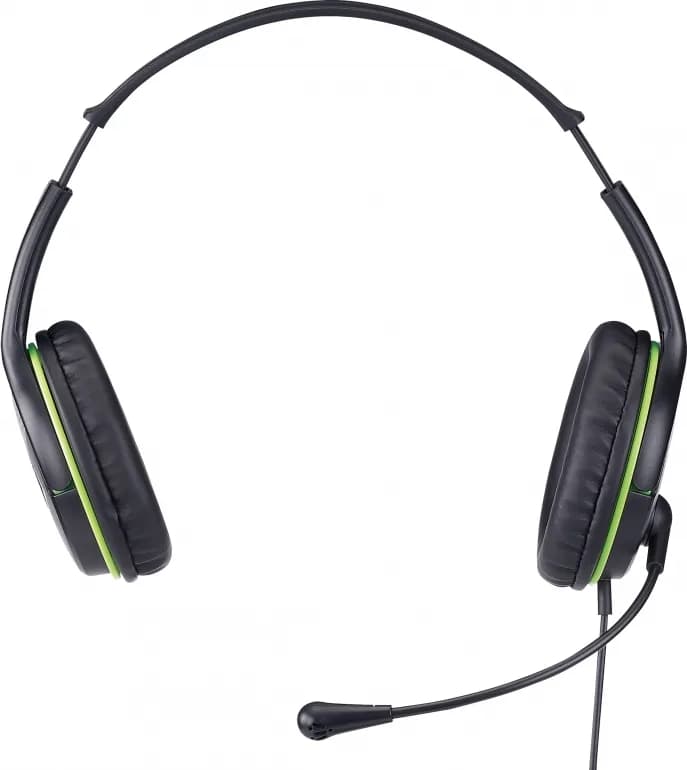 CASTI Genius, "HS-400A", cu fir, standard, utilizare multimedia, microfon pe brat, conectare prin Jack 3.5 mm x 2, negru, "31710169100" — miniatură