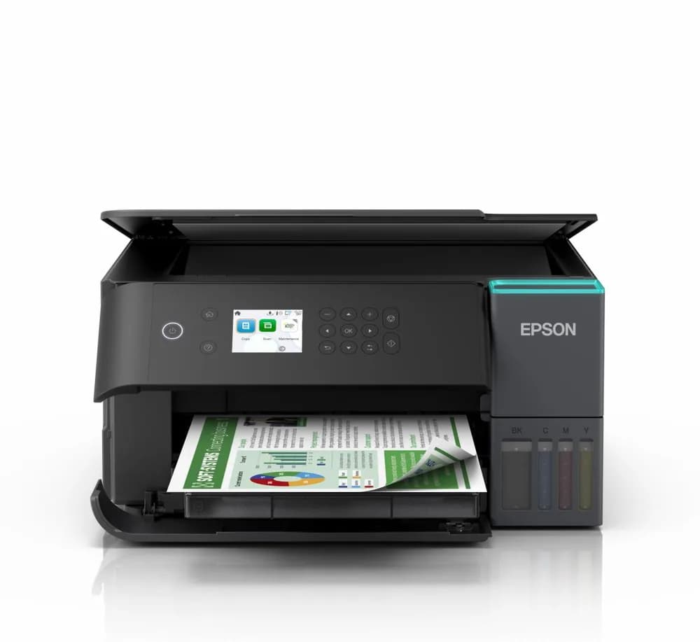 Multifunctional inkjet EPSON EcoTank L6360, CISS, format A4, Color, Duplex, USB + LAN + Wi-Fi — miniatură