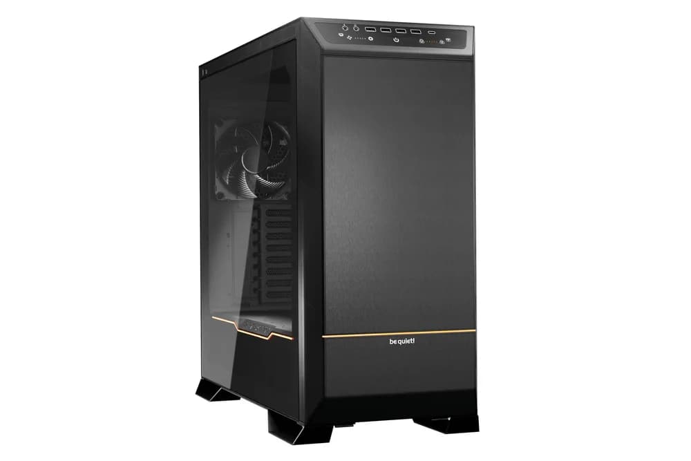 CARCASA be quiet! "DARK BASE PRO 901", Tower, ATX, fara sursa, 4xfan, USB 3.2 gen 2, USB Type-C x 1, audio, mic, PSU shroud, 8 sloturi expansiune, iluminare ARGB, negru, "BGW50"