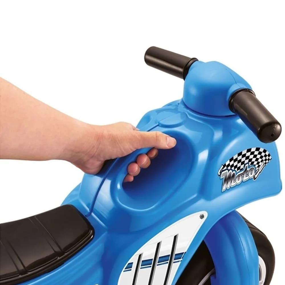 Motocicleta fara pedale, albastru, 50x71x27 cm - Dolu — miniatură