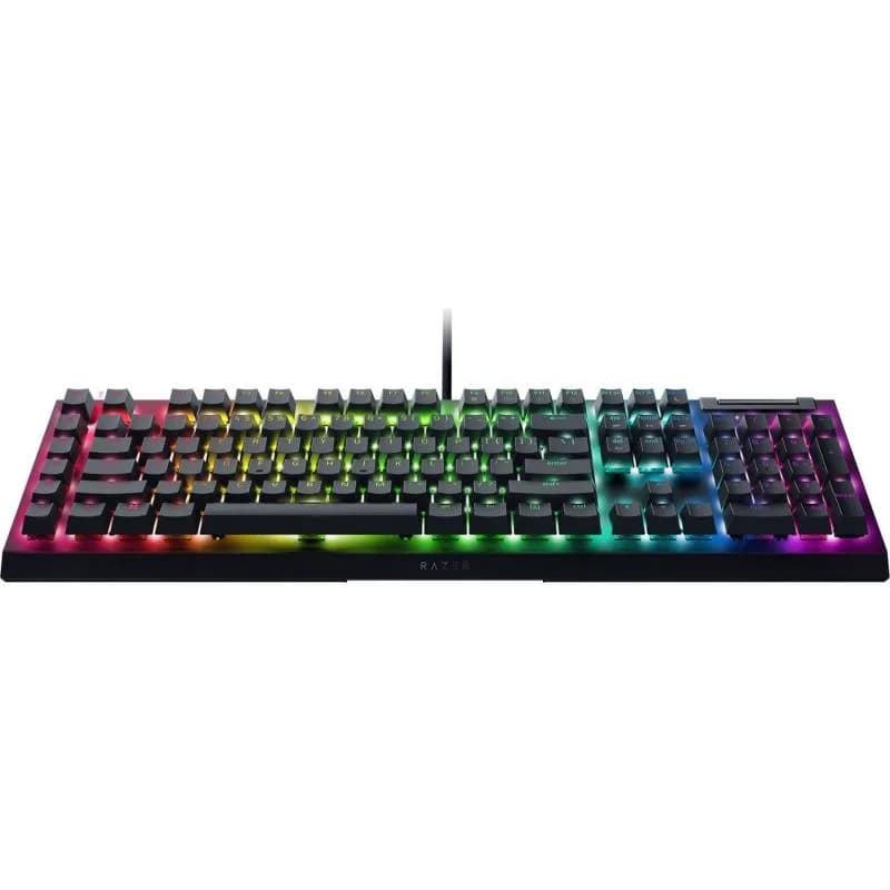Tastatura Mecanica Gaming Razer BlackWidow V4 X, RGB, USB, negru — miniatură