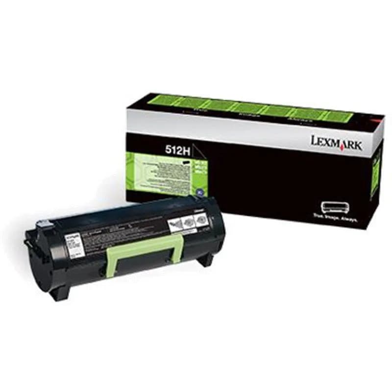 Toner Lexmark 512H, Black