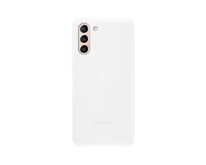 HUSA Smartphone Samsung, pt Galaxy S21+, tip smart book cover, poliuretan, Smart LED View, alb, "EF-KG996CWEGWW"
