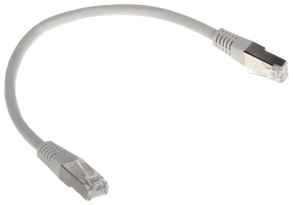 PATCH CORD S/FTP SPACER Cat6, cupru-aluminiu, 0.25 m, alb, AWG26, "SPPC-SFTP-CAT6-0.25M"