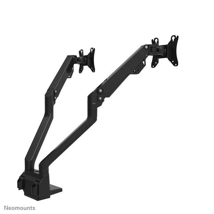 Brat dublu pt monitor Neomounts by Newstar, fullmotion 10"-32", greutate maxima suportata 8 kg per monitor, VESA min: 75x75 mm, VESA max: 100x100 mm, negru — miniatură