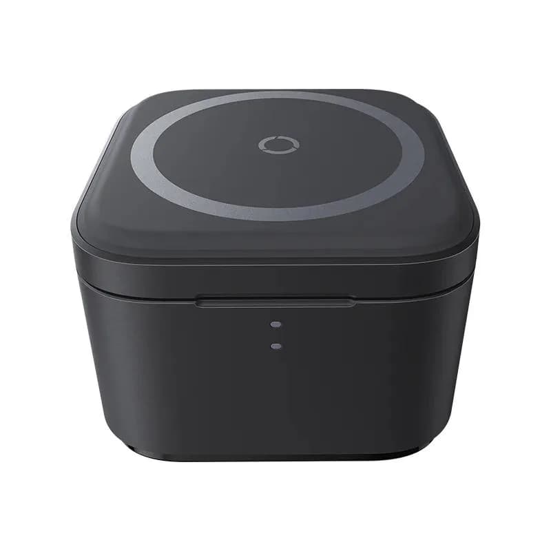 INCARCATOR RETEA Baseus MagPro 2-in-1 Magnetic, 25W, prindere magnetica incarcare wireless 15W, incarcare wireless MagPro Magnetic pentru iWatch 2.5W, negru, "P10264100123-01" - 6932172679064 — miniatură