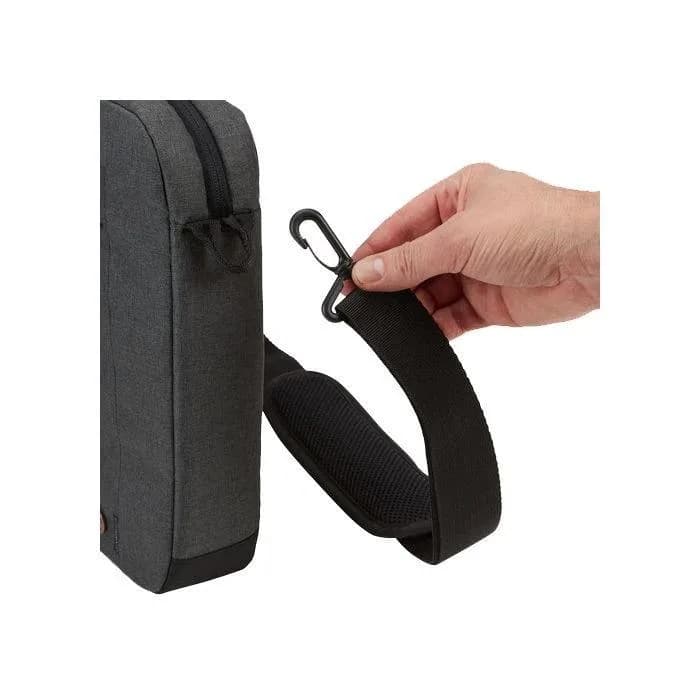 GEANTA CASE LOGIC, pt. notebook de max. 15.6 inch, 1 compartiment, buzunar frontal, waterproof, poliester, negru, 3205339 "ERAA-116 OBSIDIAN" — miniatură