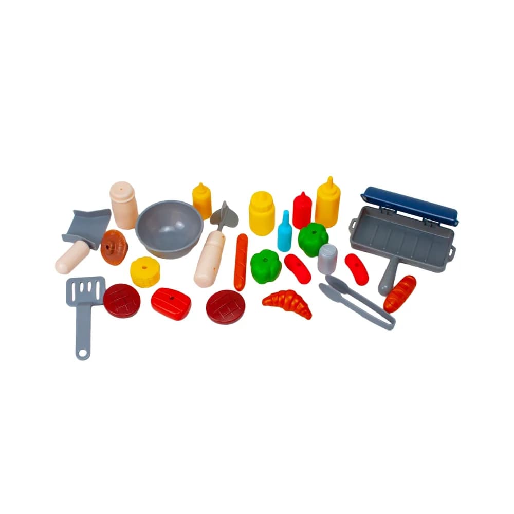 Play set barbeque, in gentuta — miniatură
