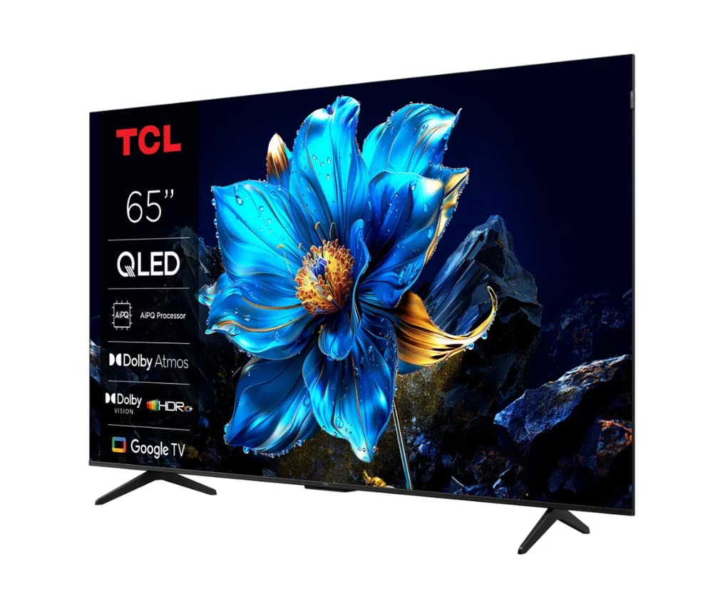 Televizor TCL QLED 65P7K, 164 cm, Smart Google TV, 4K, Clasa F — miniatură