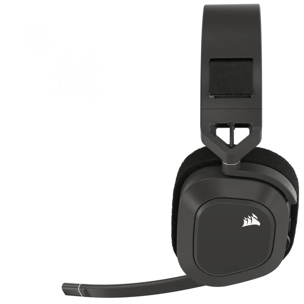 Casti Gaming Head-band Corsair HS80 MAX WIRELESS, Wireless, noise-canceling, Gri — miniatură