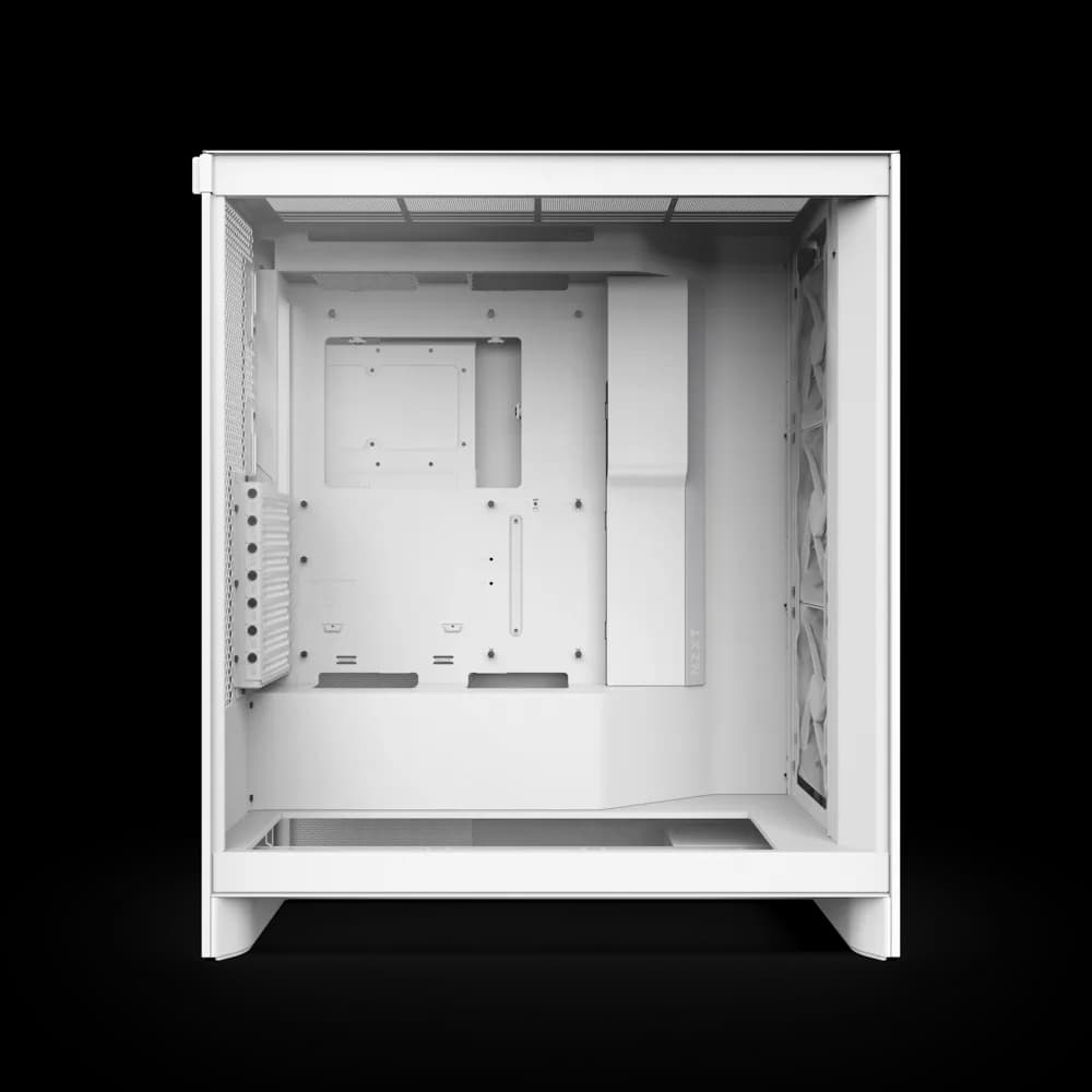 Carcasa NZXT H7 Flow (2024), Mid-Tower, ATX, Alb "CM-H72FW-01" — miniatură