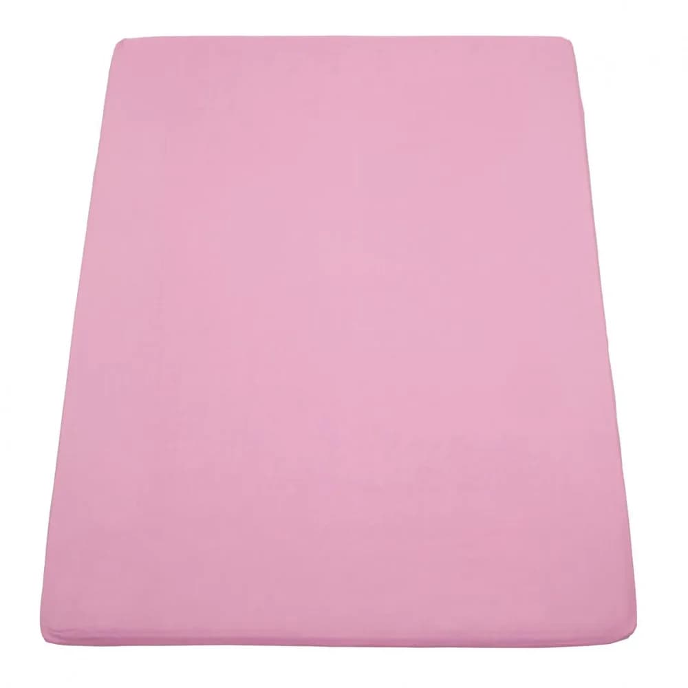 CEARCEAF PAT CU ELASTIC 160X200 CM ROZ — miniatură