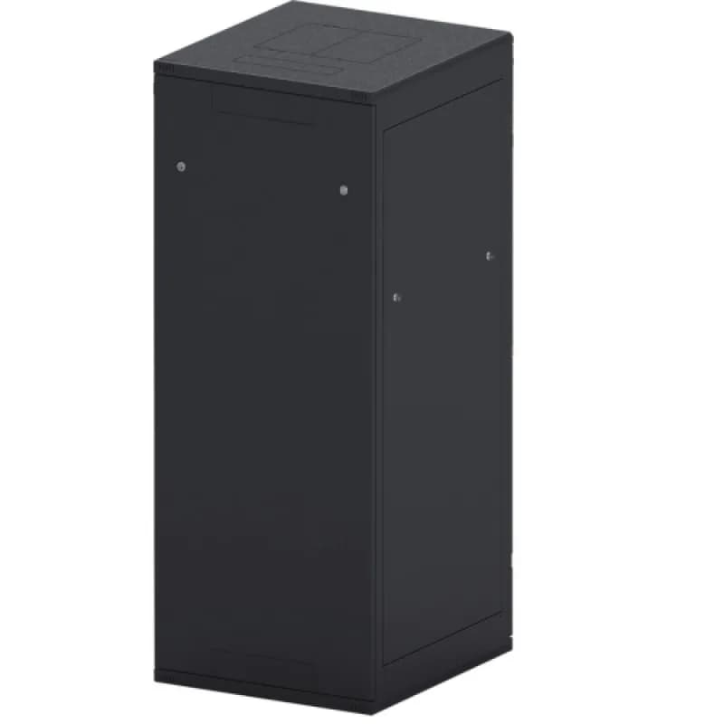 Rack de podea 19 Triton 42U 600x1000mm usa fata sticla panouri laterale/spate detasabile sectiuni pentru ventilatie activa, sectiuni acces cabluri sus/jos/spate IP20 negru