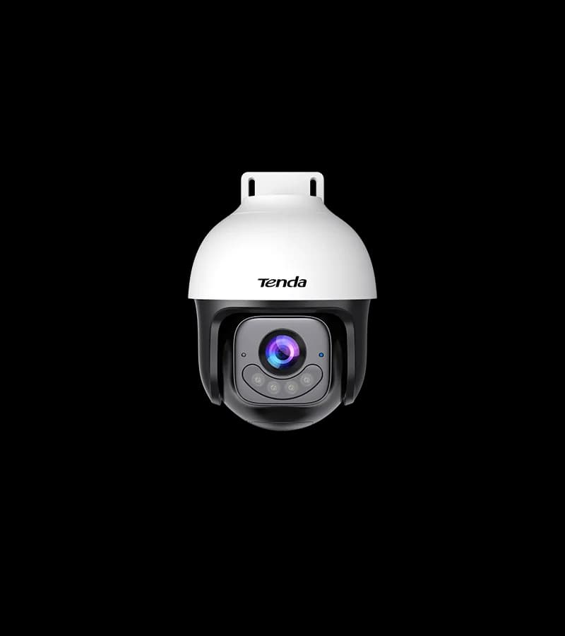 CAMERA IP Tenda, cube, wireless Wi-Fi 6, pt. exterior, dual-lens full color night vision, dist. IR 30m, 5 Mpx rezolutie 3K, microfon, carcasa plastic, "CH7-WCA"