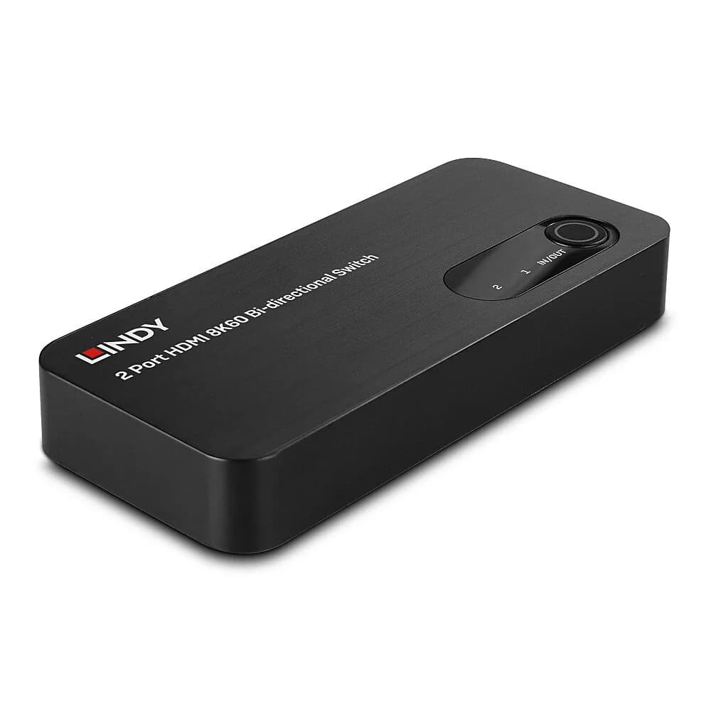 Switch bidirecțional HDMI 8K60 cu 2 porturi, Lindy 38339