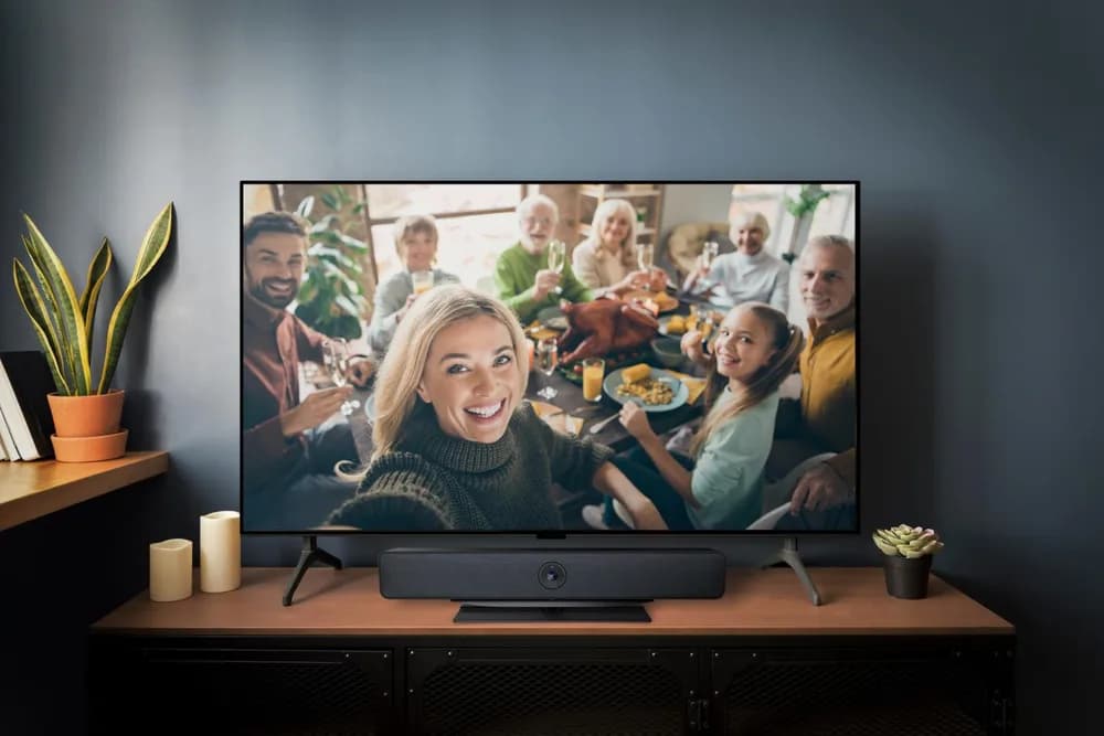 Camera Web Axtel AX-4K Video Bar, rezolutie video 4K, USB-C, Negru — miniatură