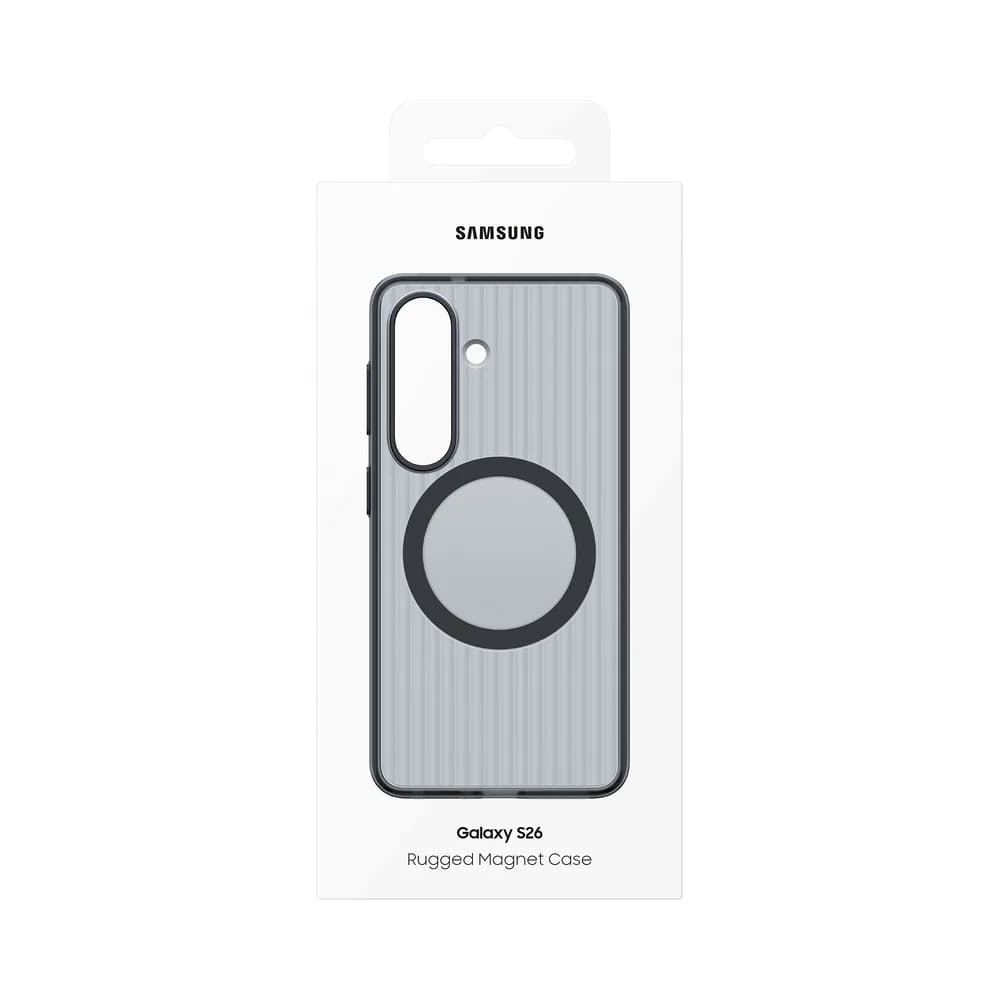 Husa Husa pentru Samsung Galaxy S26 S942, Rugged Magnet Case, Neagra EF-RS942CBEGWW "EF-RS942CBEGWW" — miniatură