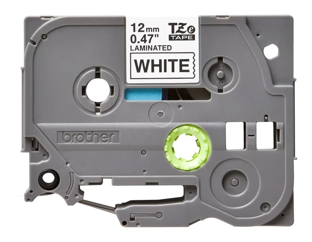 Banda Laminata Original Brother Black on White, TZE231, pentru H105WB|P-TOUCH PT-E110VP|D400|D450|D600VP|E300VP|E550WVP|H110|H500|P700|P750W|PT-D210|PT-D210VP, 12mm x 8m, incl.TV 0 RON, "TZE231"