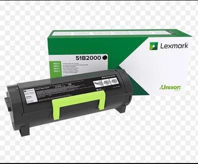 Toner Lexmark 51B2000, Black