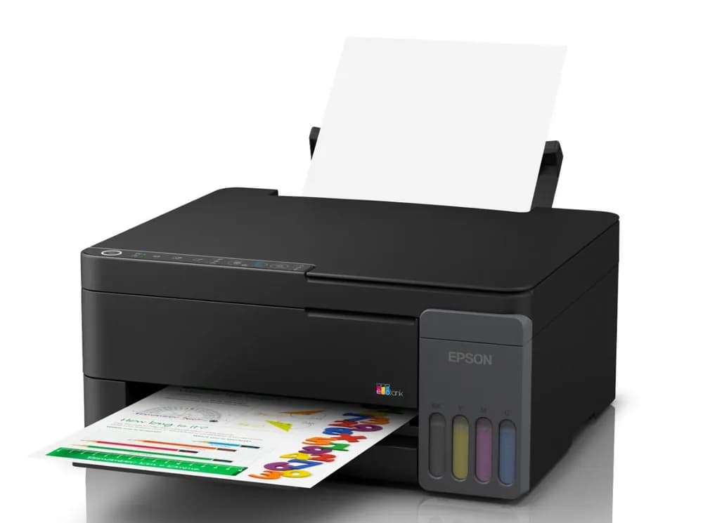 Multifunctional inkjet Epson EcoTank L3350, CISS, format A4, Color, USB + WIFI — miniatură