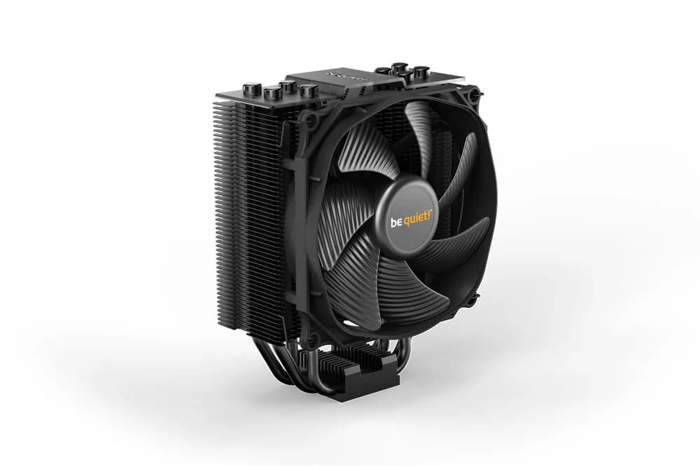 COOLER be quiet "Dark Rock Slim",racire aer, Ø6 mm×4 pcs heatpipe, skt. Intel LGA 1700/1200/115x/2066/2011-v3 AMD AM5/AM4, fan 120mm, 1500 rpm, conectare 4-pin PWM, LED, "BK024"