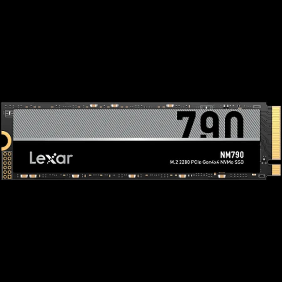 Lexar 2TB High Speed PCIe Gen 4X4 M.2 NVMe, up to 7400 MB/s read and 6500 MB/s write, EAN: 843367130290 "LNM790X002T-RNNNG"