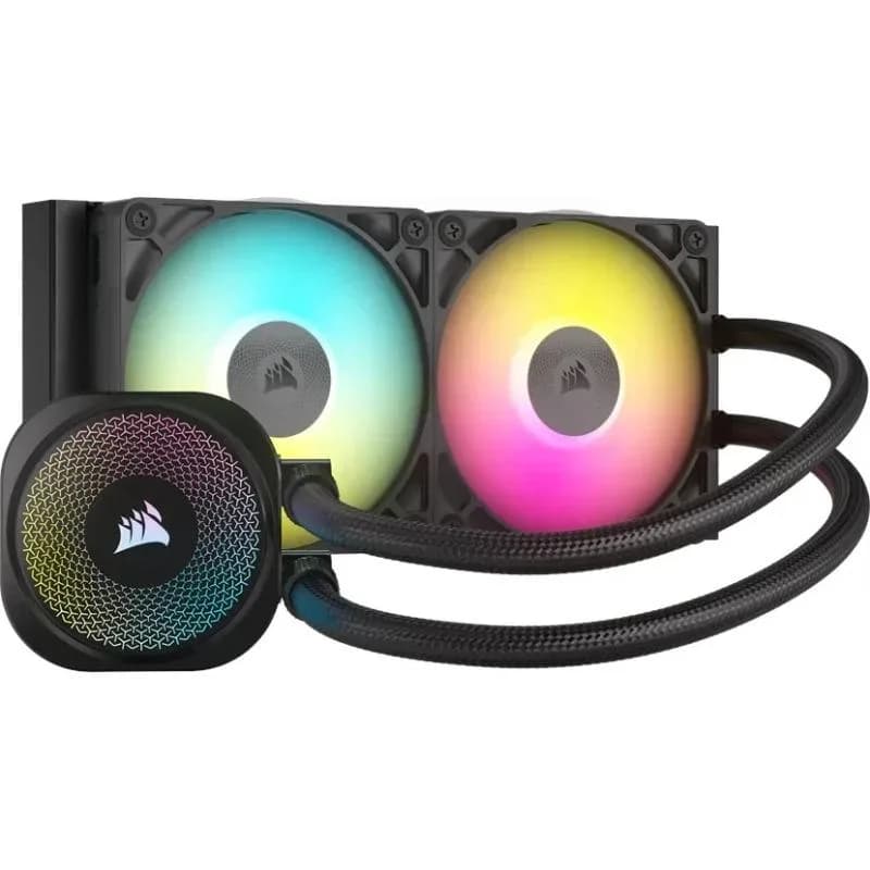 Cooler Procesor CORSAIR iCUE LINK TITAN RX RGB, Lichid, 12 cm, 2 ventilatoare, aRGB