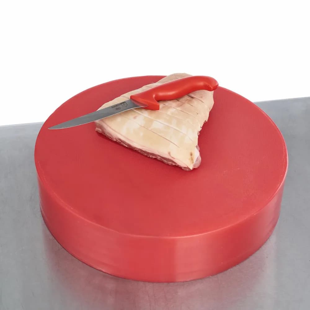 CUTIT DEZOSAT PROFESIONAL 18 CM, ROSU, CHEF LINE, COOKING BY HEINNER — miniatură