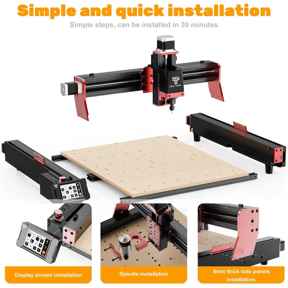 Accesoriu gravator laser TwoTrees TTC450 Pro CNC Machine — miniatură