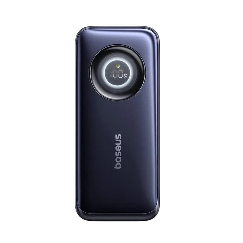 POWER BANK Baseus EnerCore Power, capacitate 20000mAh 67W, 2 x USB Type-C, cablu retractabil USB Type-C 80cm, display, negru "E0027H00" - 6932172691929 — miniatură