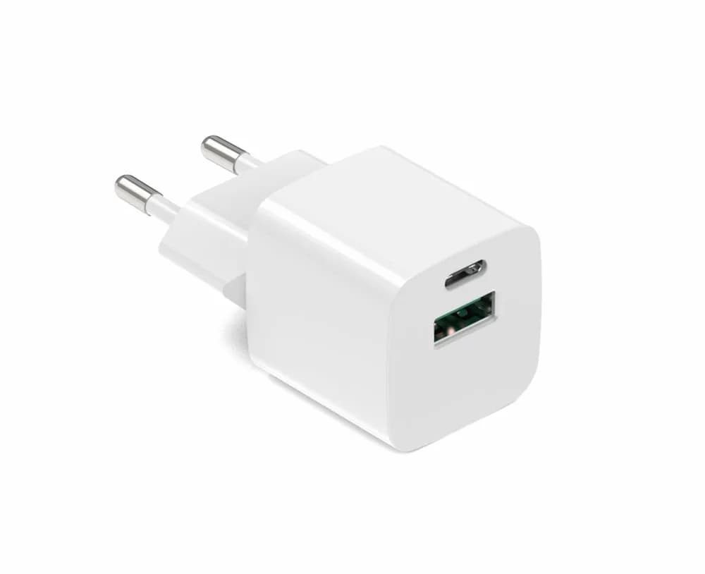 INCARCATOR SERIOUX 30W USB-C & USB-A de perete, Alimentator/încărcător cu USB, Ieșire USB-C: USB-C: 5V/3A, 9V/3A, 12V/2,5A, 15V/2,0A, 20V1,5A (30W) PPS: 3,3V-11V/3,0A, 3,3V-16,0V/2,0A (33W), USB-A: 5V/3A, 9V/2A, 12V/1,5A (18W) USB-C+USB-A: 5V/3A (15W) — miniatură