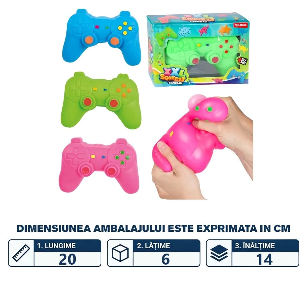 Jucarie Stretchy, controller XXL, 17 cm - Toi-Toys — miniatură