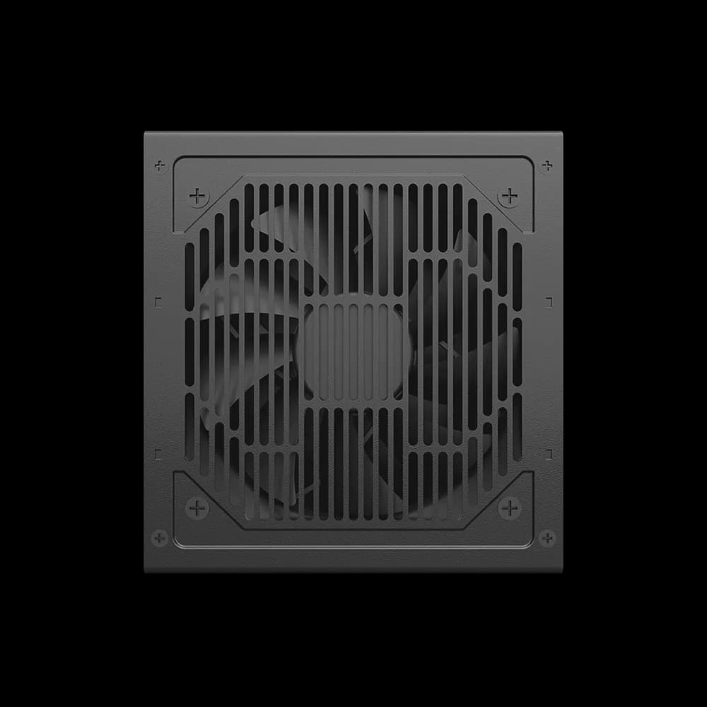 Sursa PCCooler "KF650", 650W, certificare 80 Plus White, non-modular, fan 120mm, negru, "P3-F650-W1H" — miniatură
