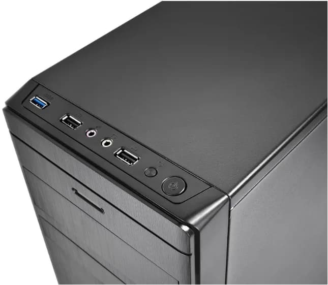 CARCASA DEEPCOOL WAVE v2, Mini Tower mATX, fara sursa, USB 2.0 x 2, USB 3.0 x 1, Jack 3.5mm x 2 , "DP-MATX-DPWAVE2" — miniatură