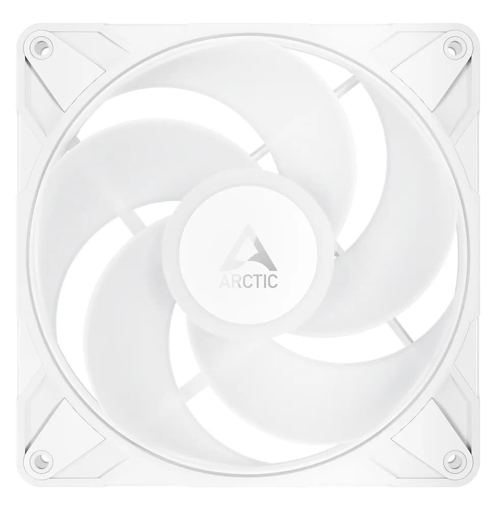 Set 3 ventilatoare Arctic "P14 Pro Reverse A-RGB (White) - 3 Pack", 140mm, 400 - 2650 RPM, FDB, 98 cfm, 4-Pin Fan Plug + 4-Pin Socket, alb, "ACFAN00328A" — miniatură